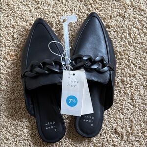 a.new.day Amber slide on mules